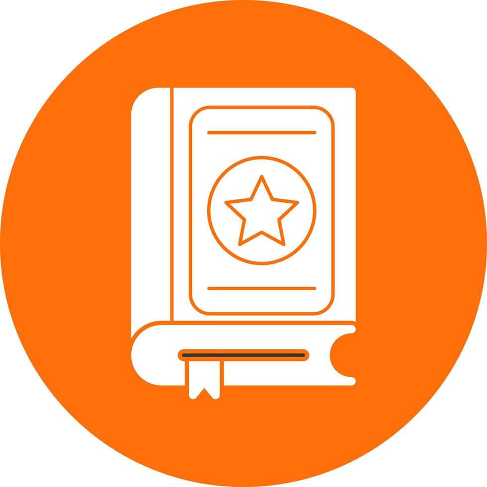 Spellbook Vector Icon Design