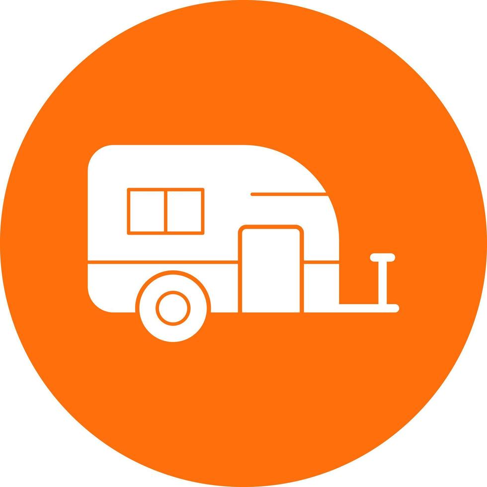 Caravan Vector Icon Design