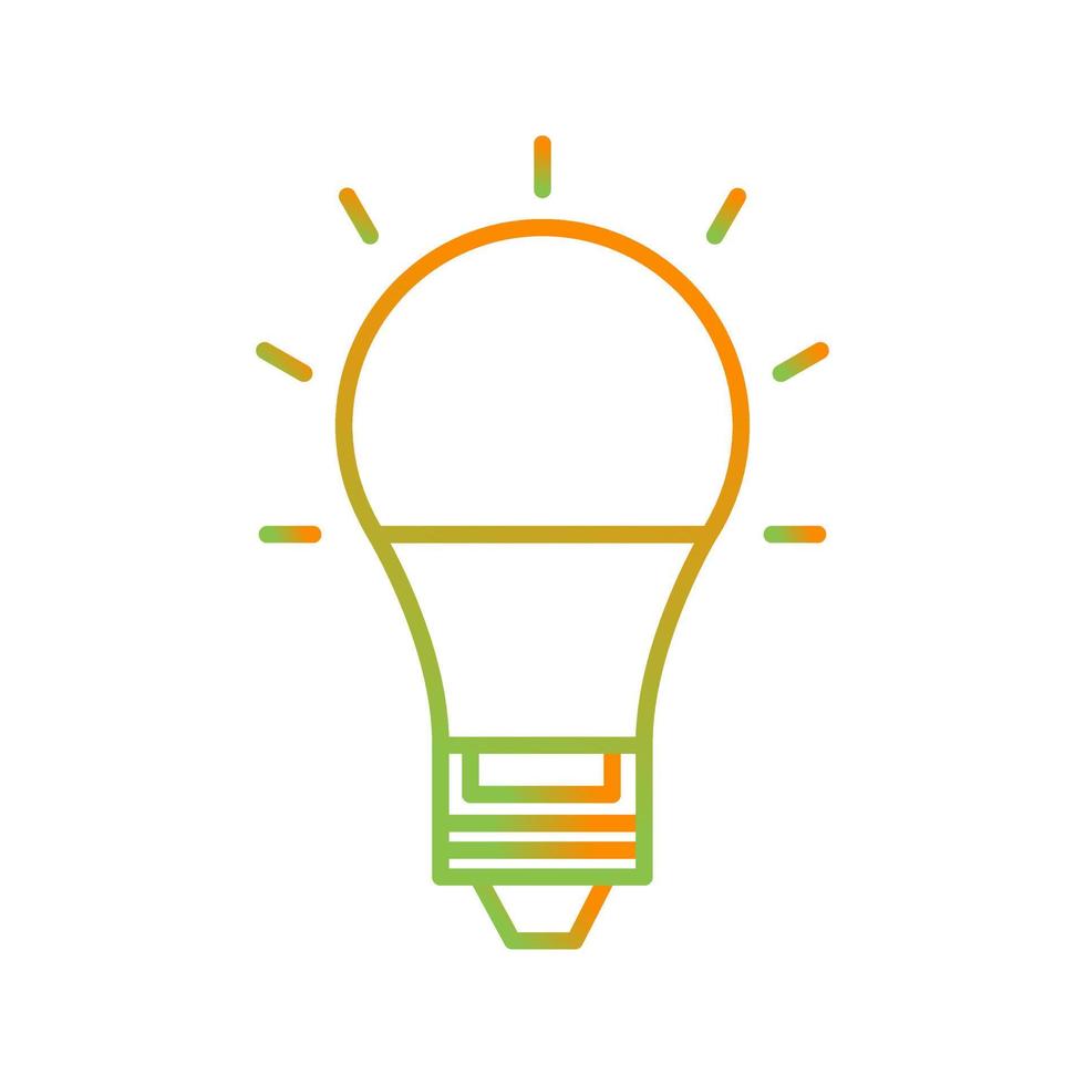 Electric Bulb Vector Icon