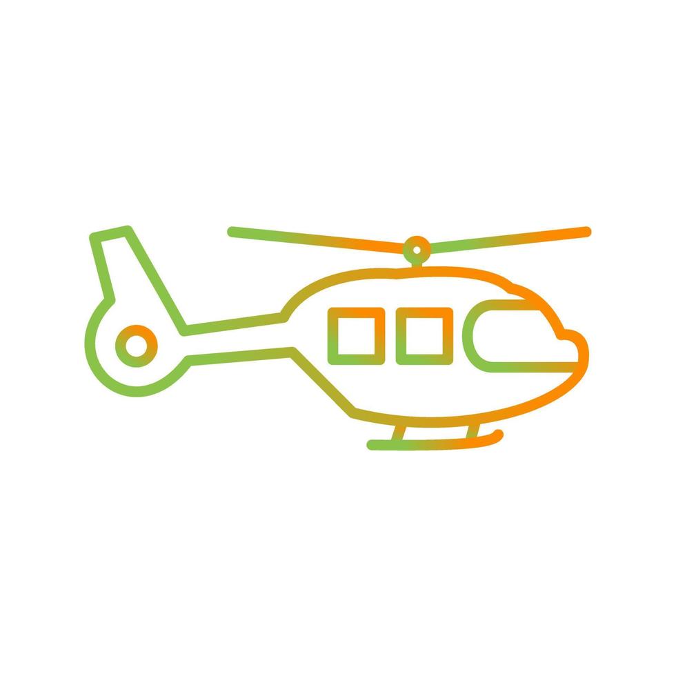 Helicopter Vector Icon