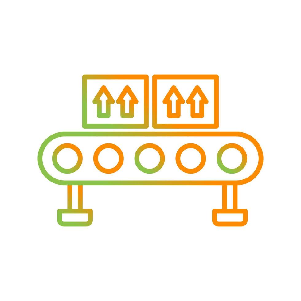 Assembly Line Vector Icon