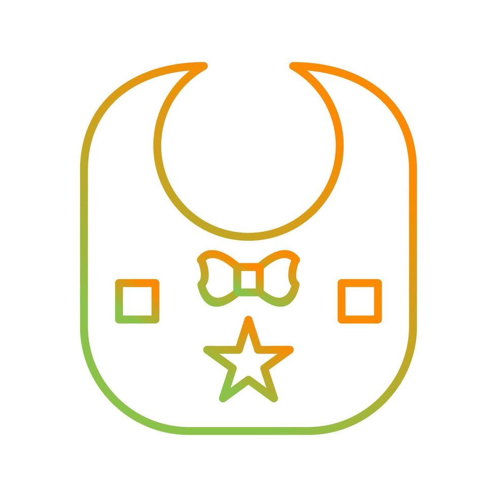 Baby Bib Vector Icon