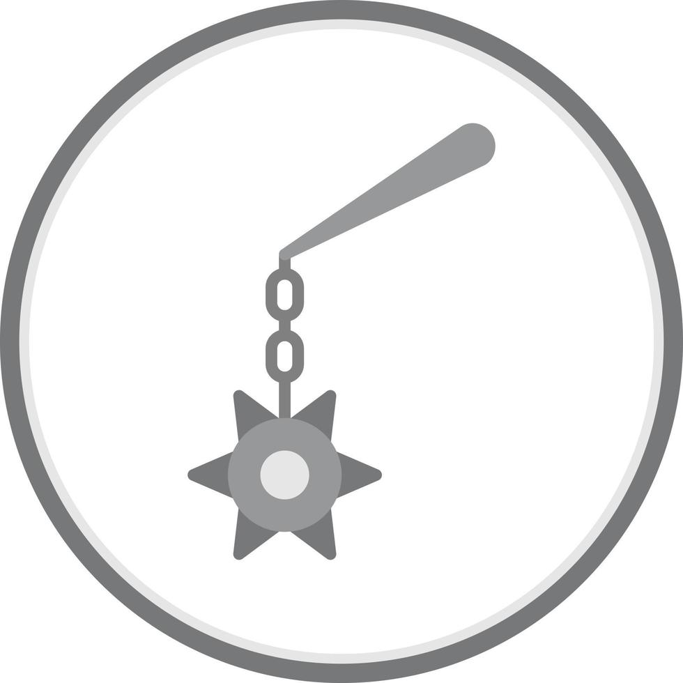 Mace Vector Icon Design