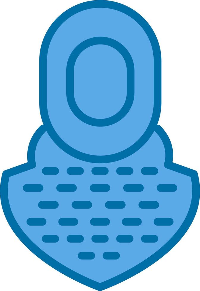 Chainmail Vector Icon Design