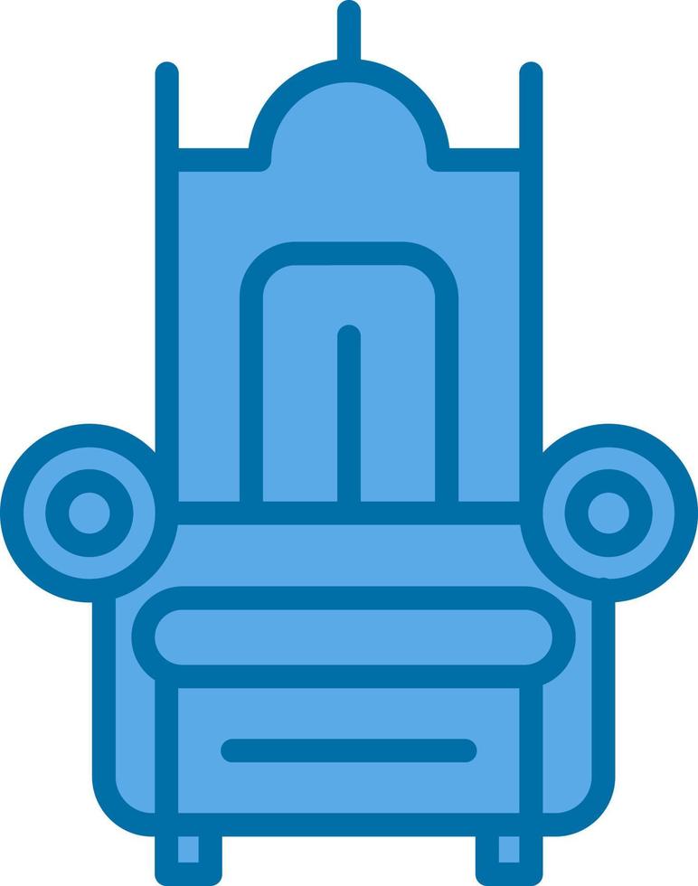 Throne Vector Icon Design