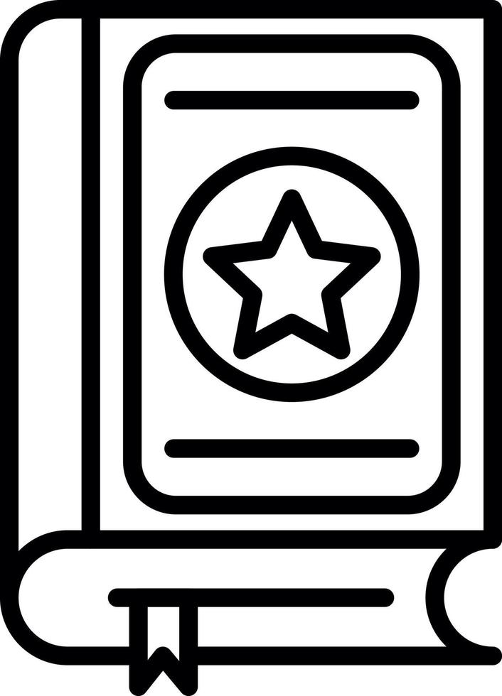 Spellbook Vector Icon Design
