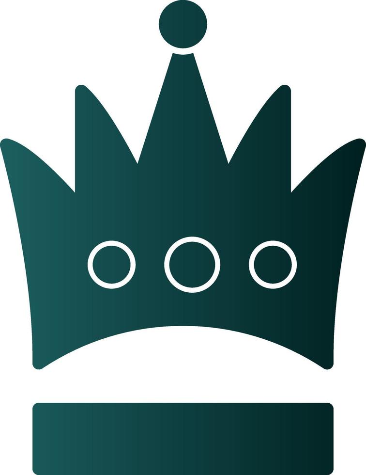 Crown Vector Icon Design