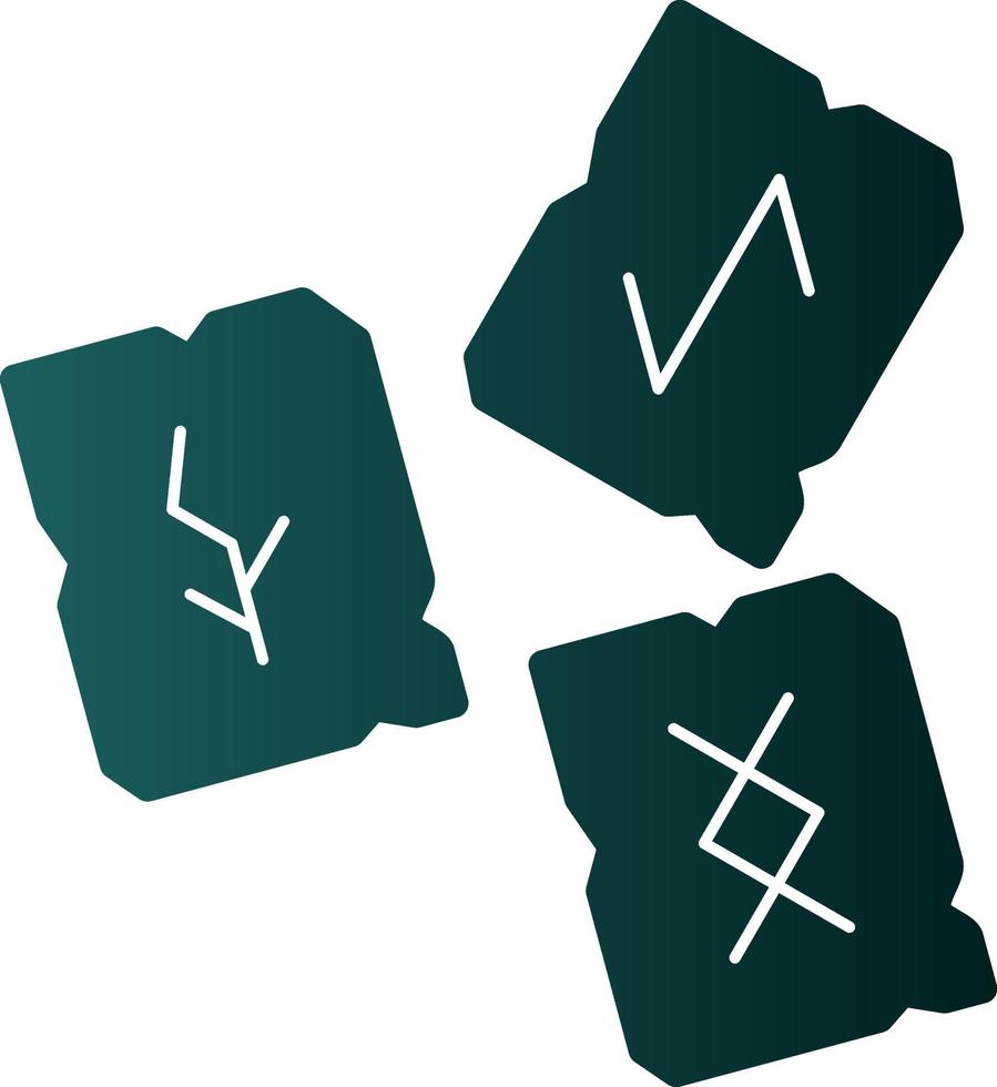 Runes Vector Icon Design