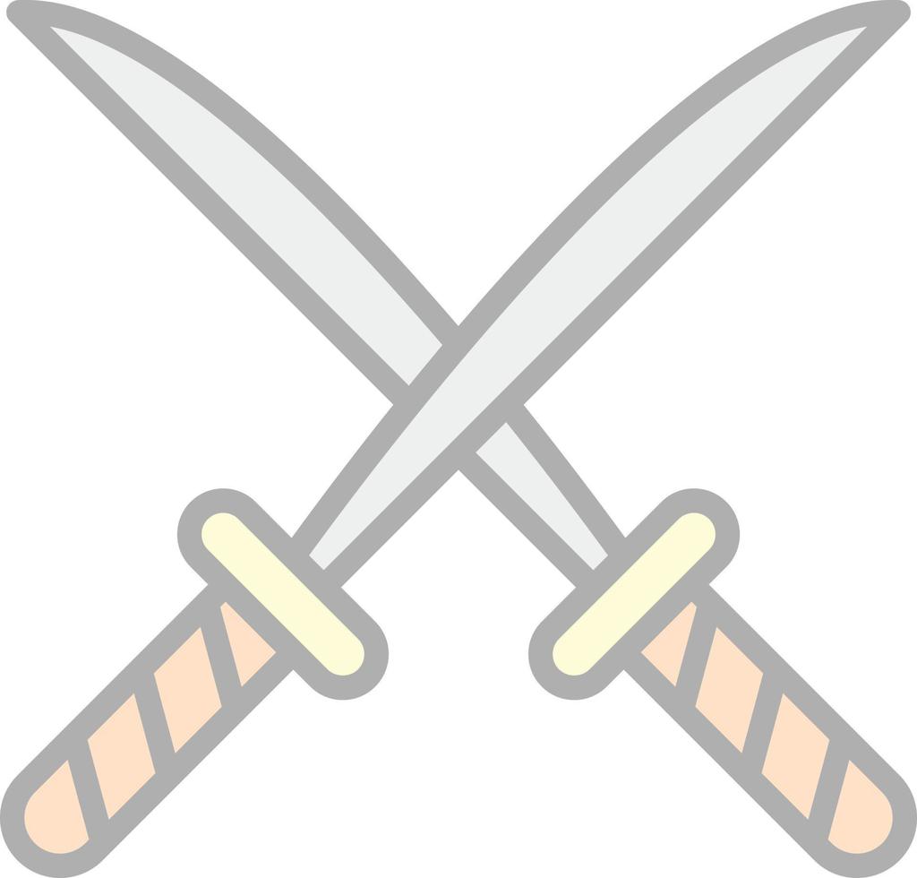 Rapier Vector Icon Design