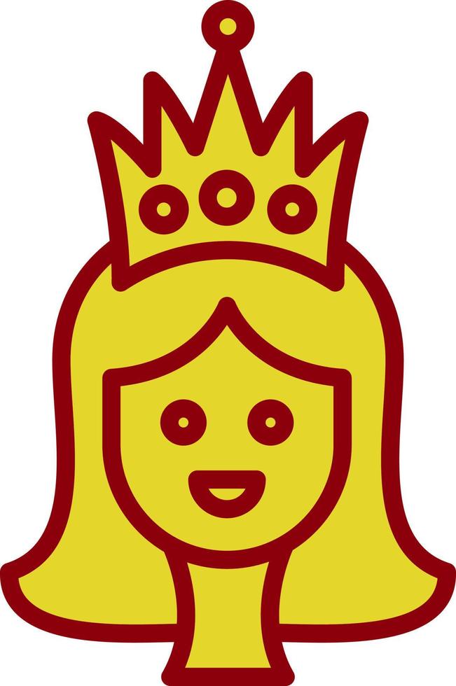 Princess Vector Icon Design