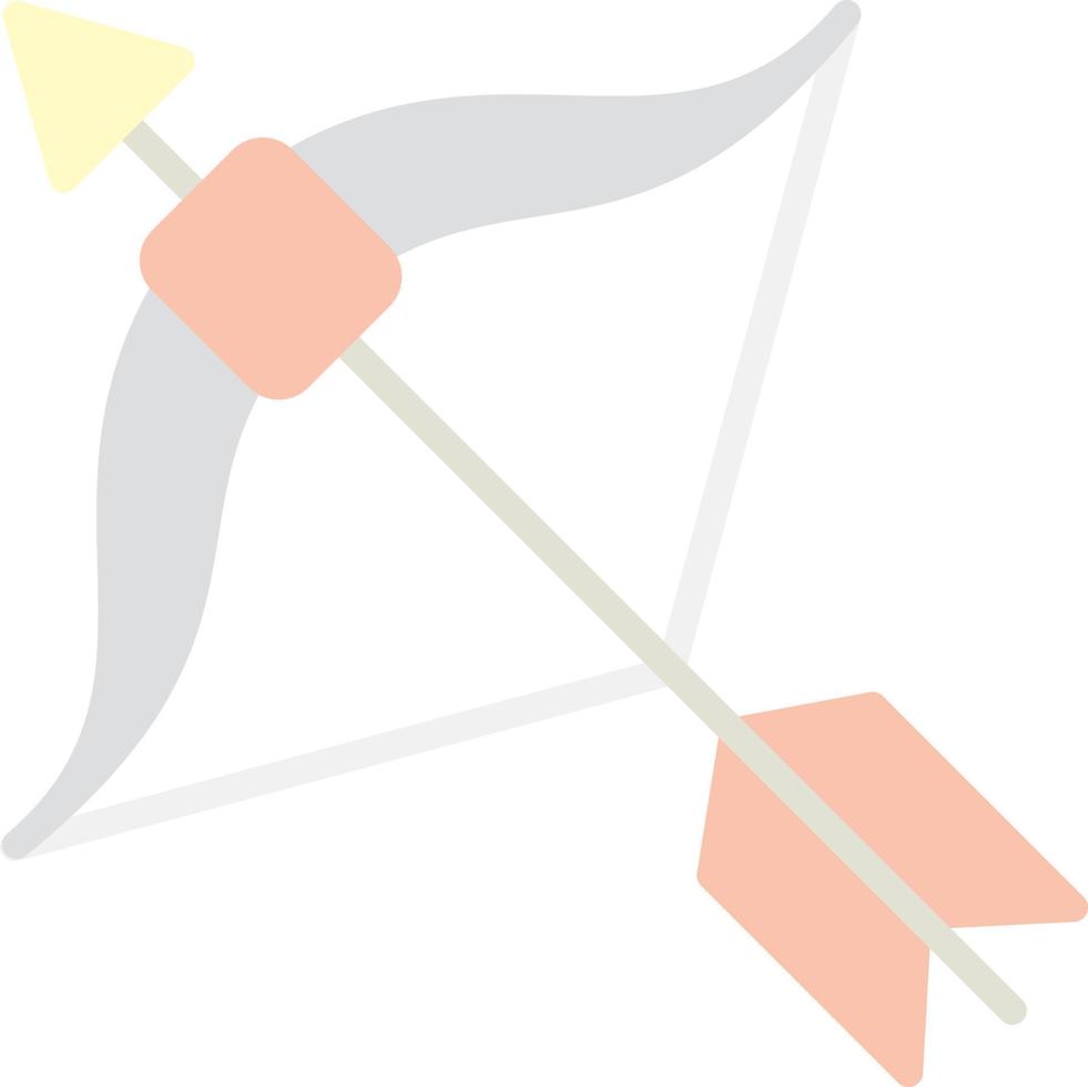Bow Arrow Vector Icon Design
