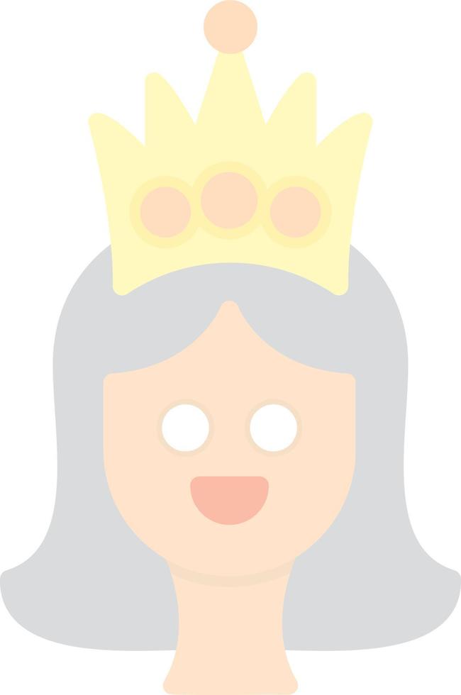 Princess Vector Icon Design