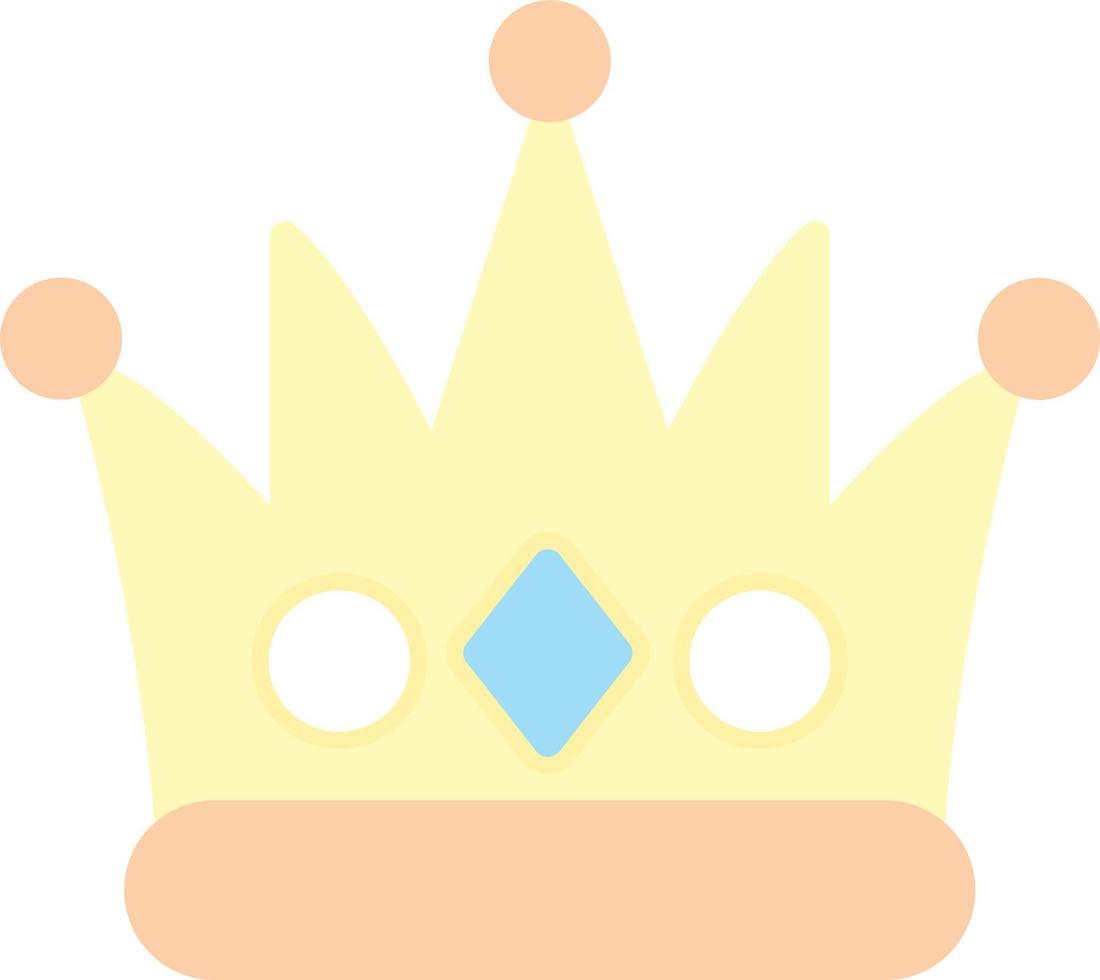Queen Crown Vector Icon Design