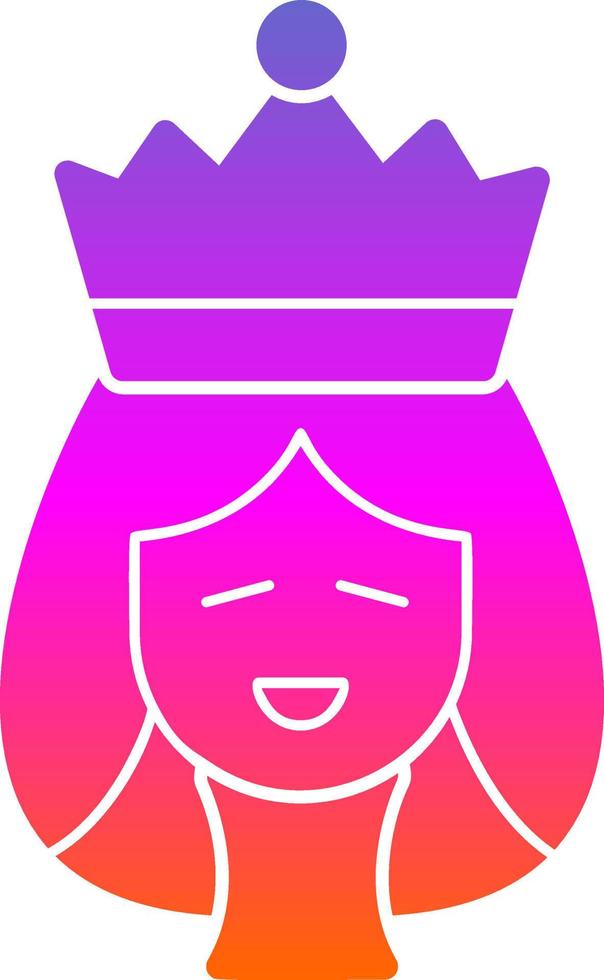 Queen Vector Icon Design