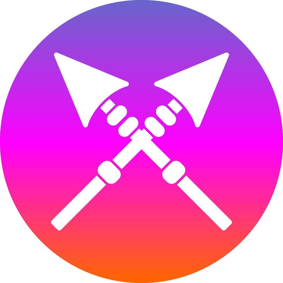 Lance Vector Icon Design