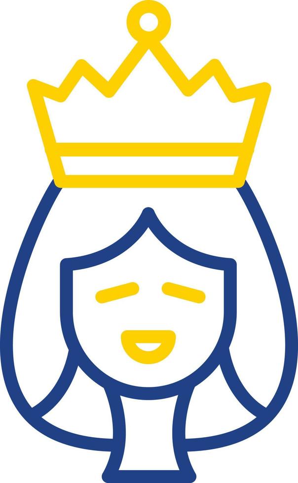 Queen Vector Icon Design