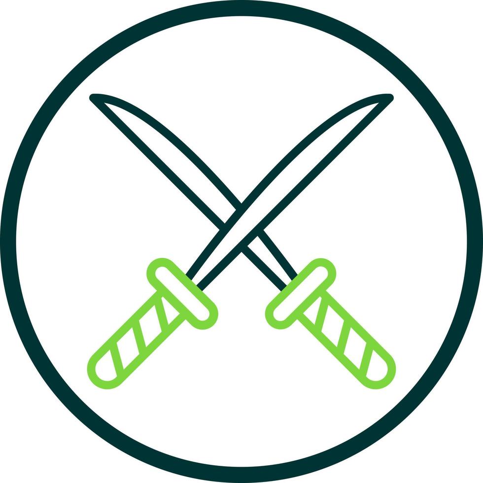 Rapier Vector Icon Design