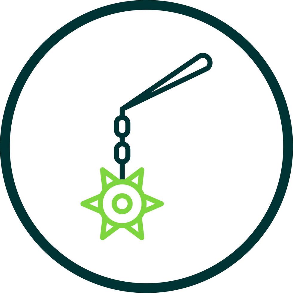 Mace Vector Icon Design