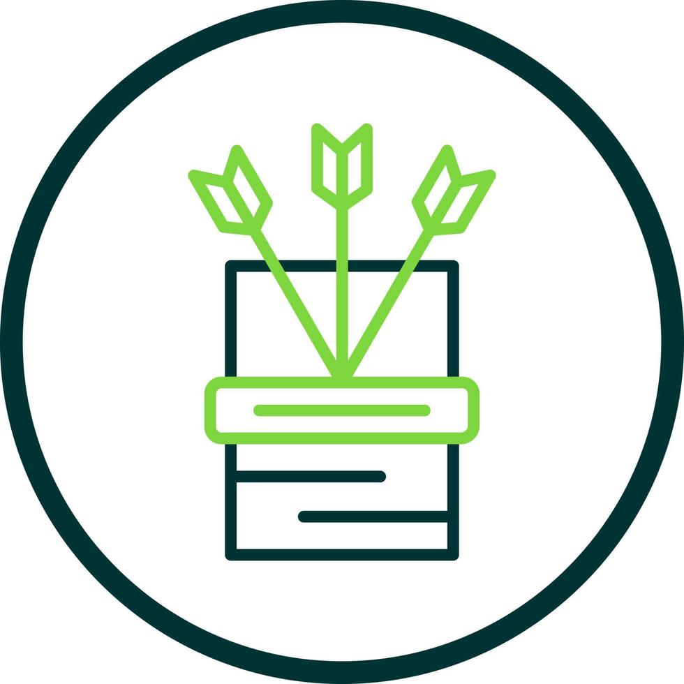 Quiver Vector Icon Design