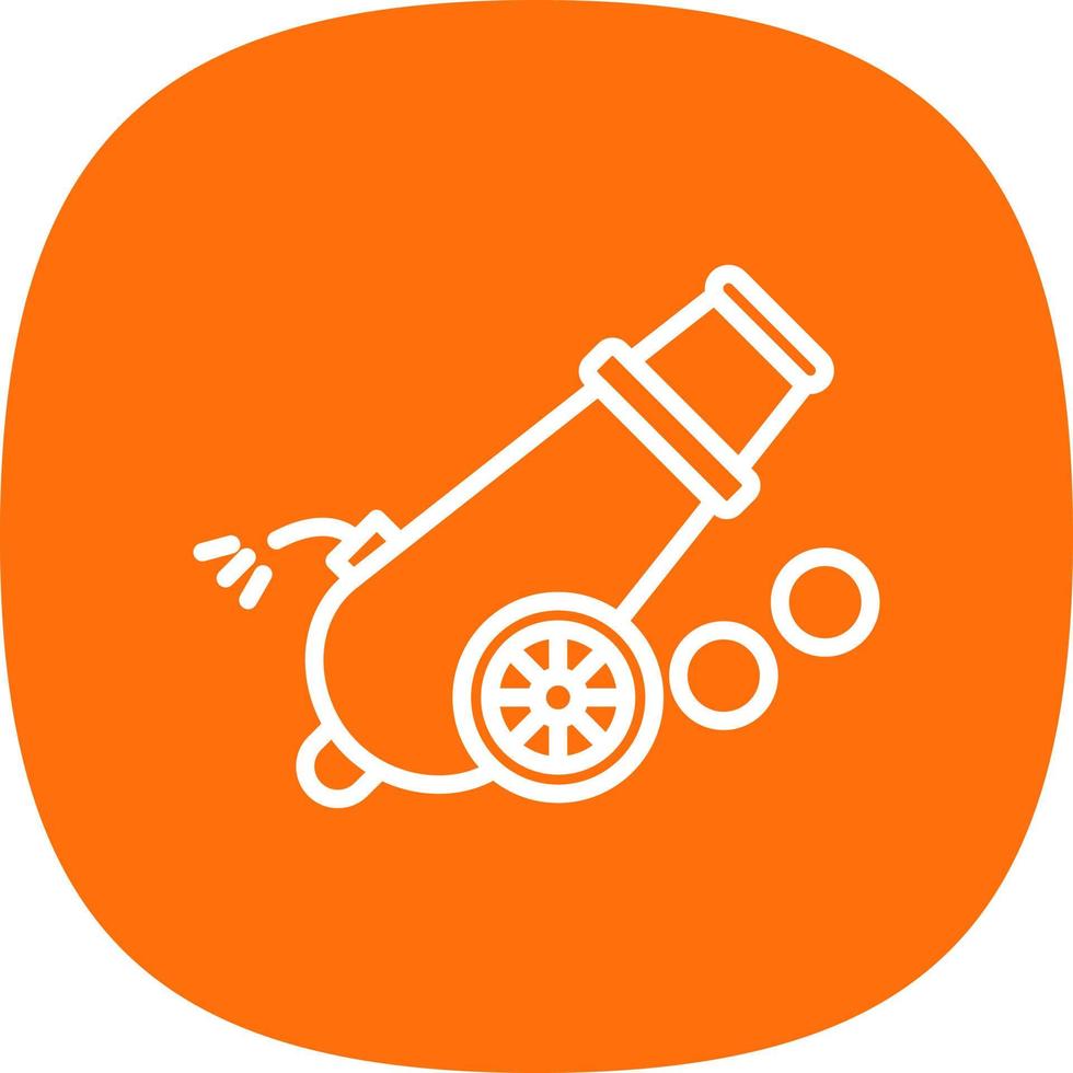 Cannon Vector Icon Design