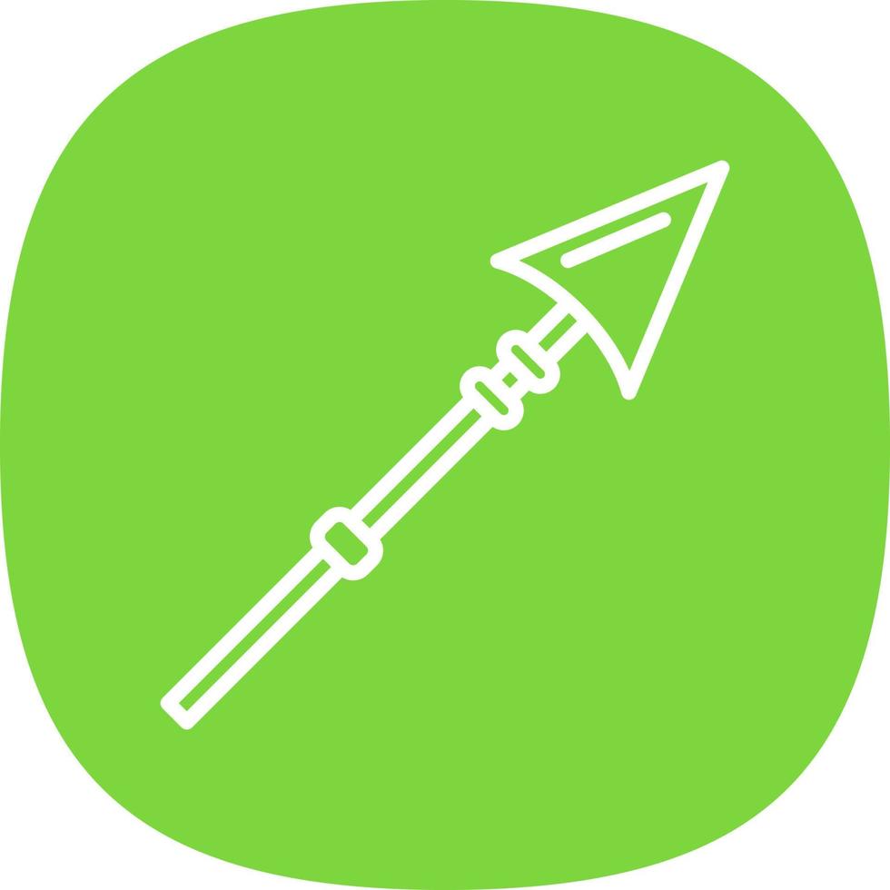 Spear Vector Icon Design