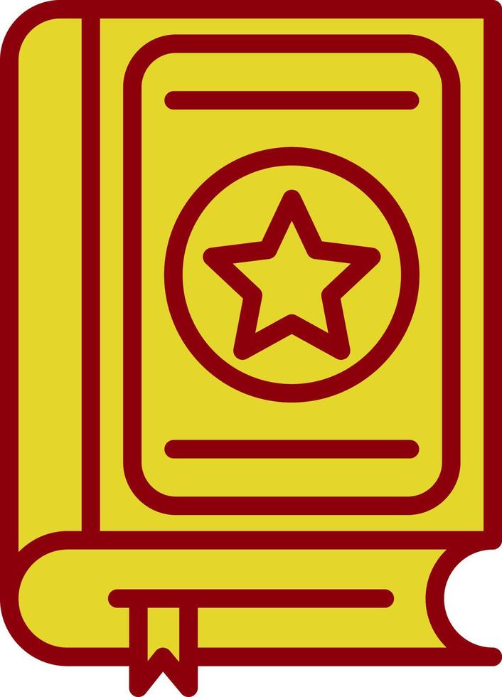 Spellbook Vector Icon Design