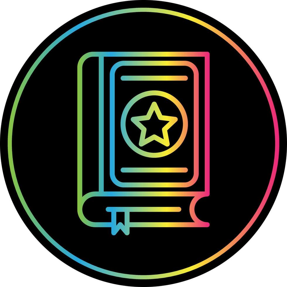 Spellbook Vector Icon Design