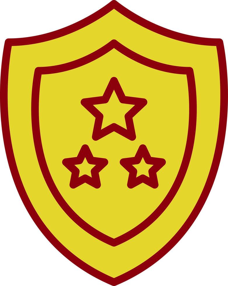 Crest Vector Icon Design
