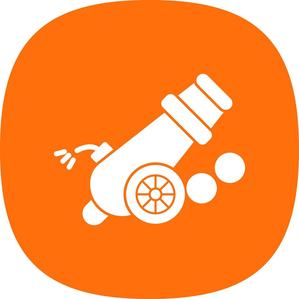 Cannon Vector Icon Design