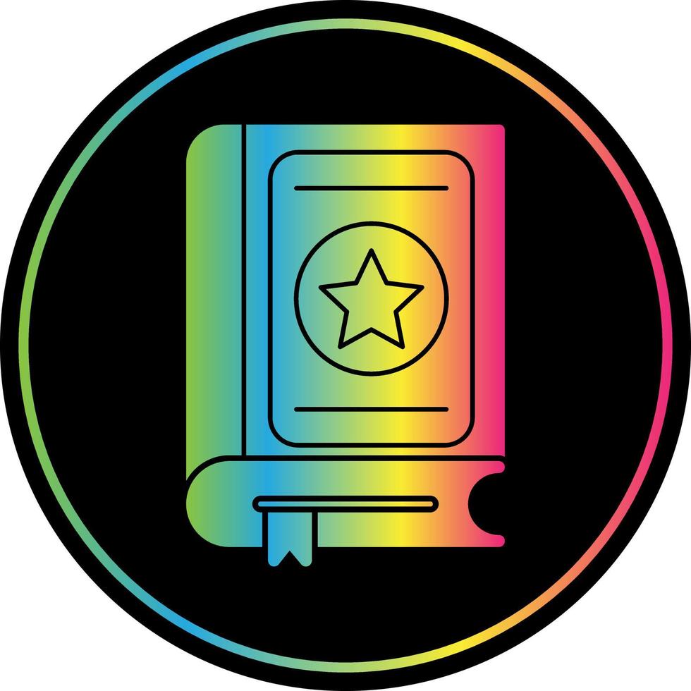 Spellbook Vector Icon Design