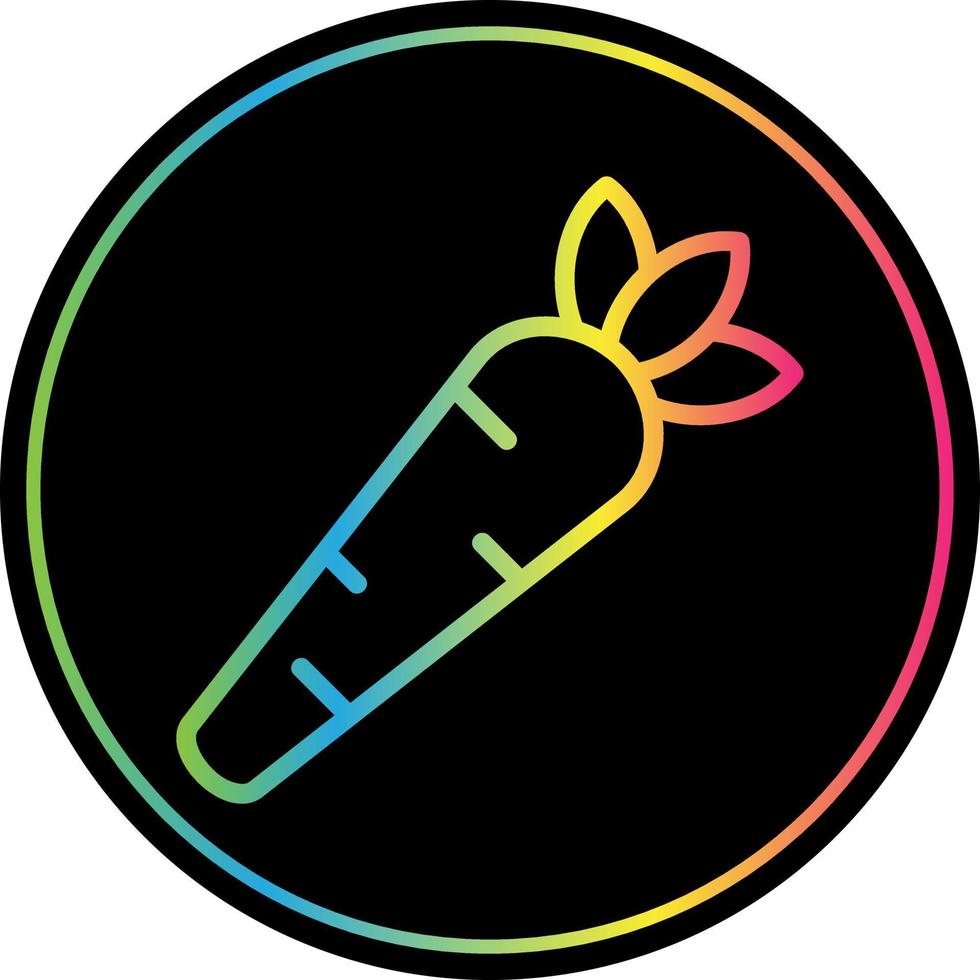 Carrot Vector Icon Design