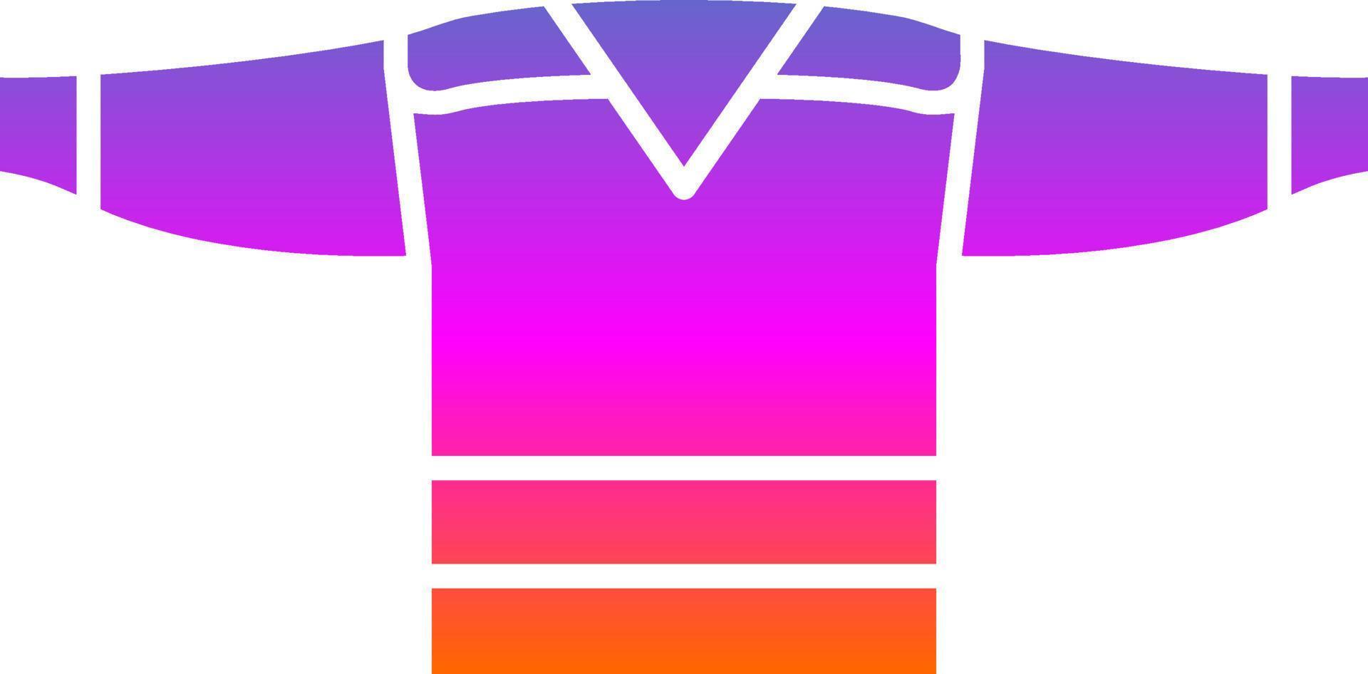 Hockey Jersey Vector Icon Design