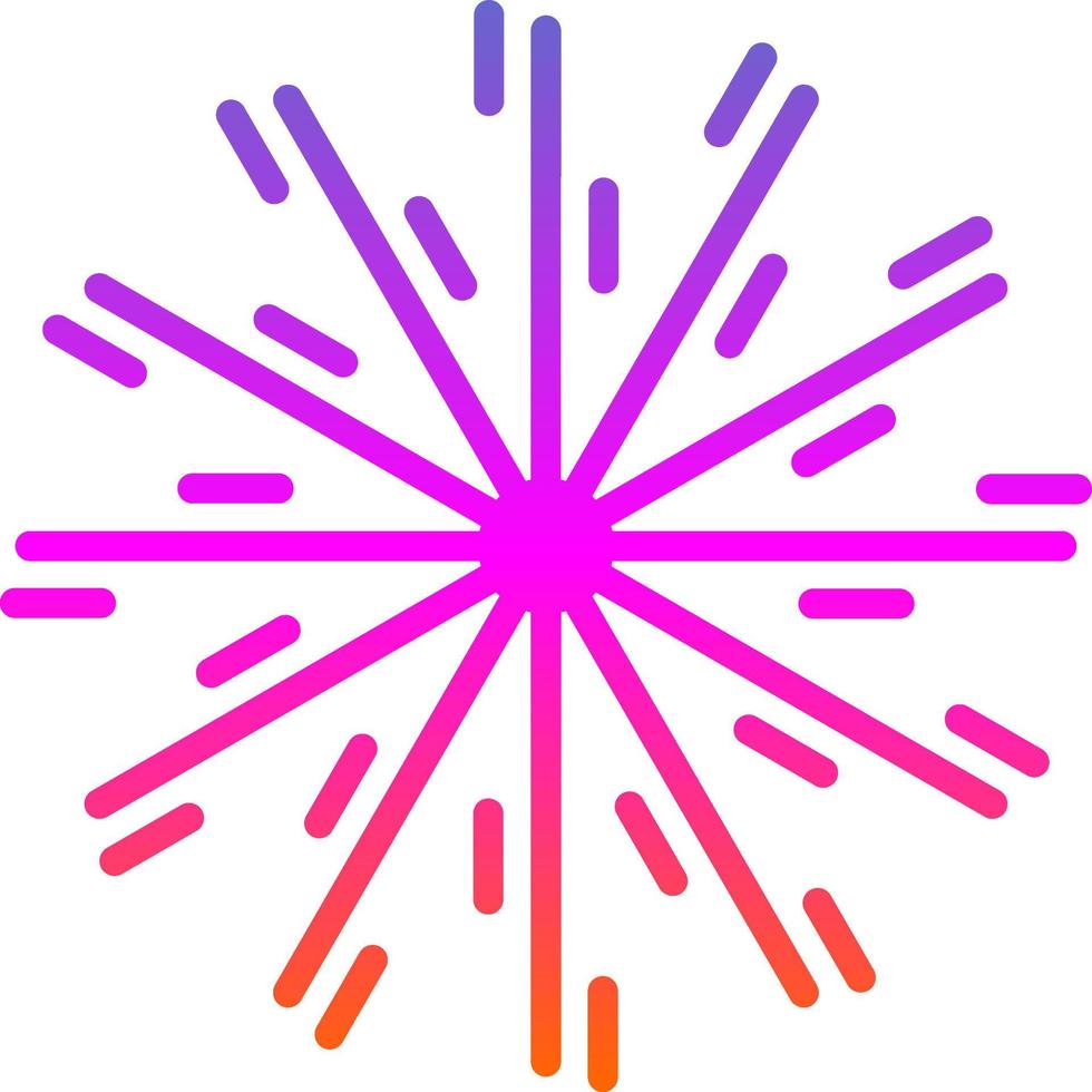 Fireworks Vector Icon Design