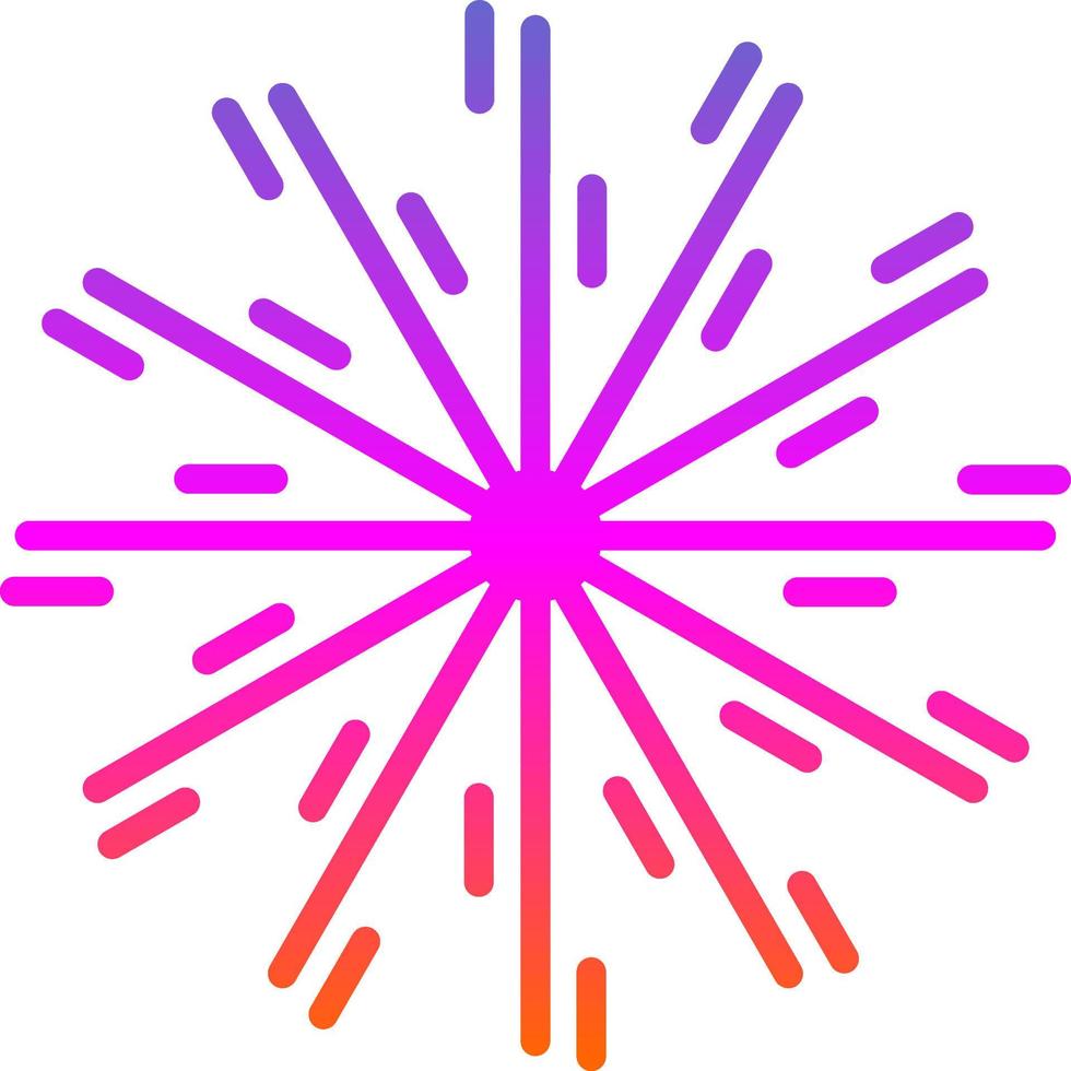 Fireworks Vector Icon Design