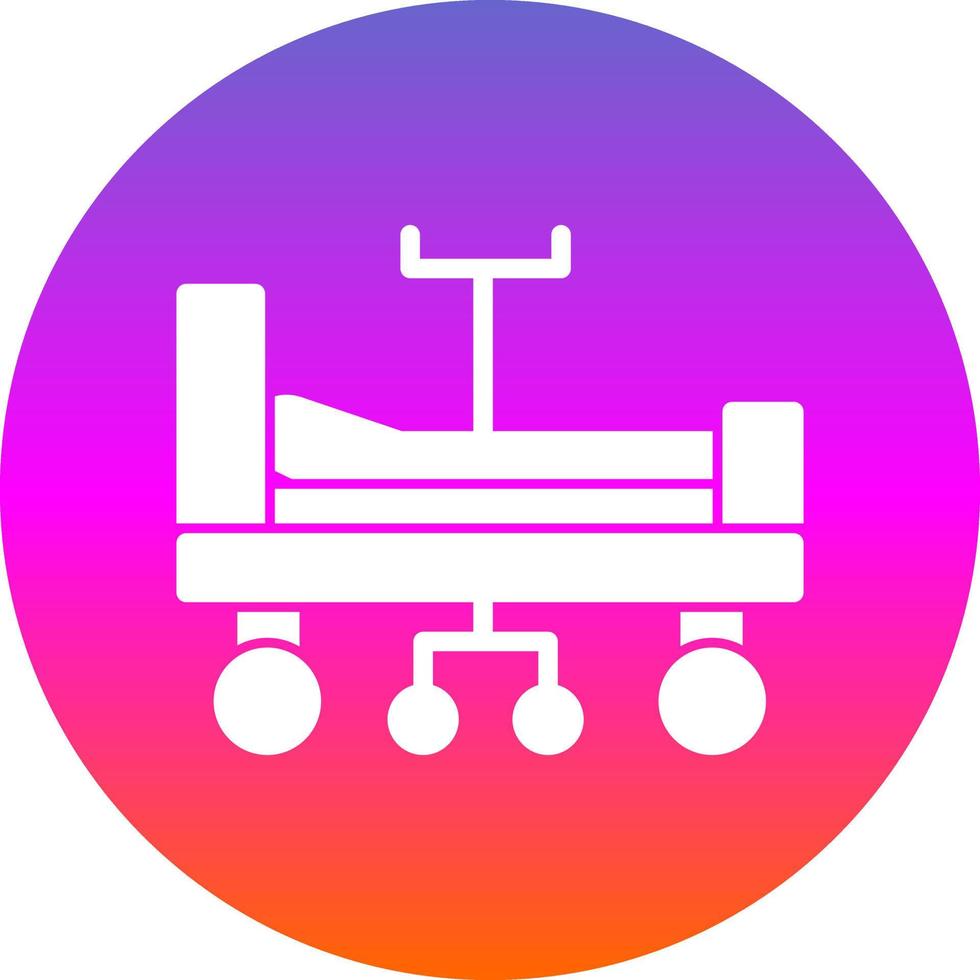 Bedridden Vector Icon Design