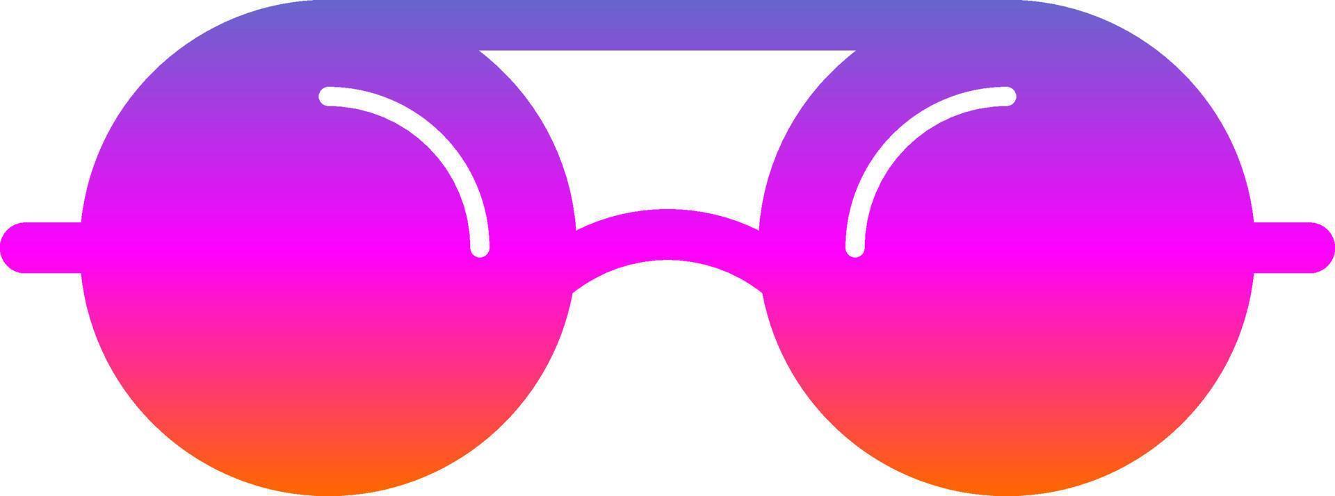 diseño de icono de vector de gafas de sol