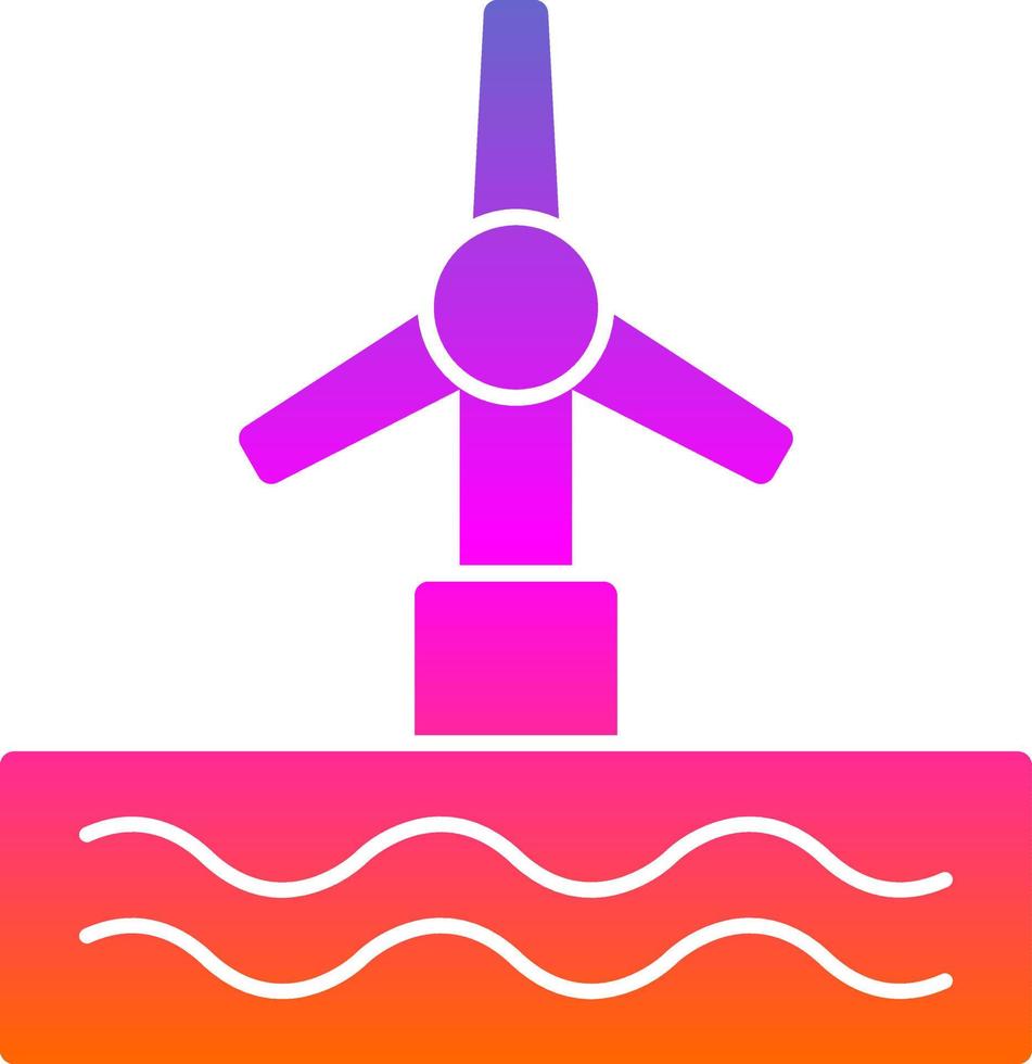 Turbine Vector Icon Design