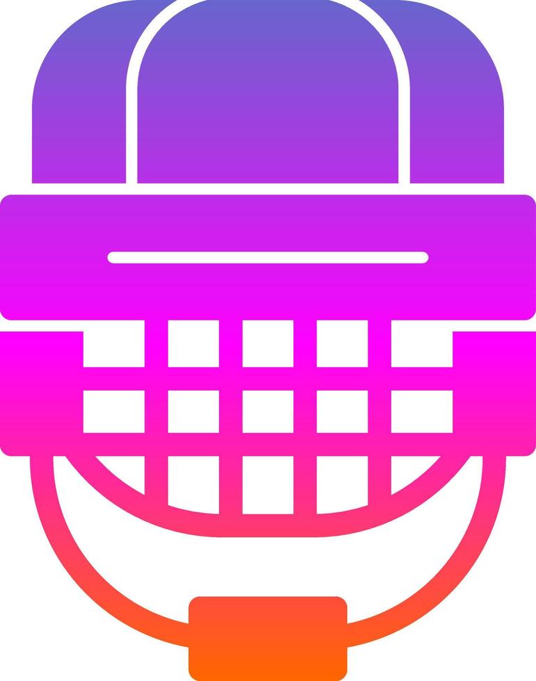 Helmet Vector Icon Design