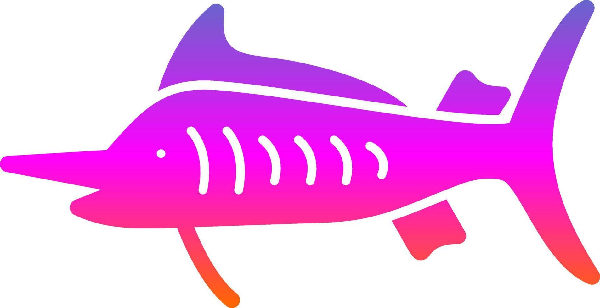 Marlin Vector Icon Design