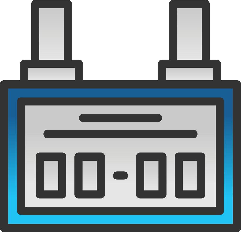Scoreboard Vector Icon Design