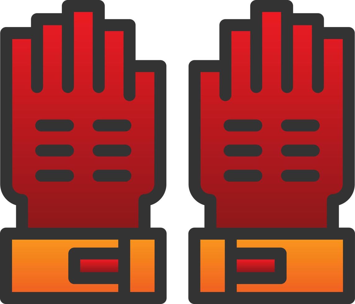 Glove Vector Icon Design