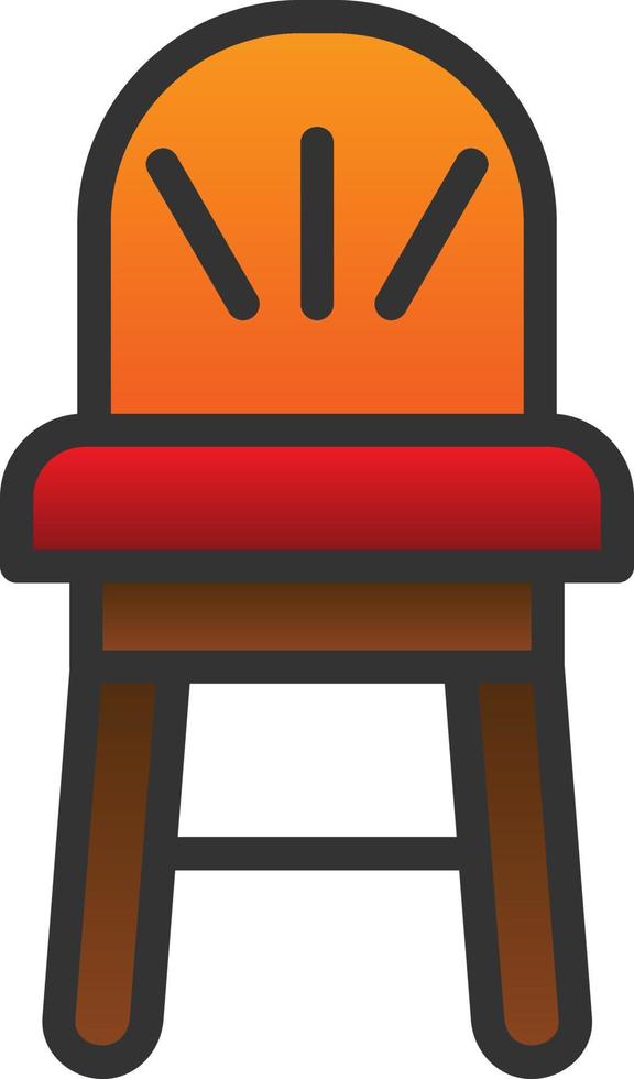 Chair Vector Icon Design