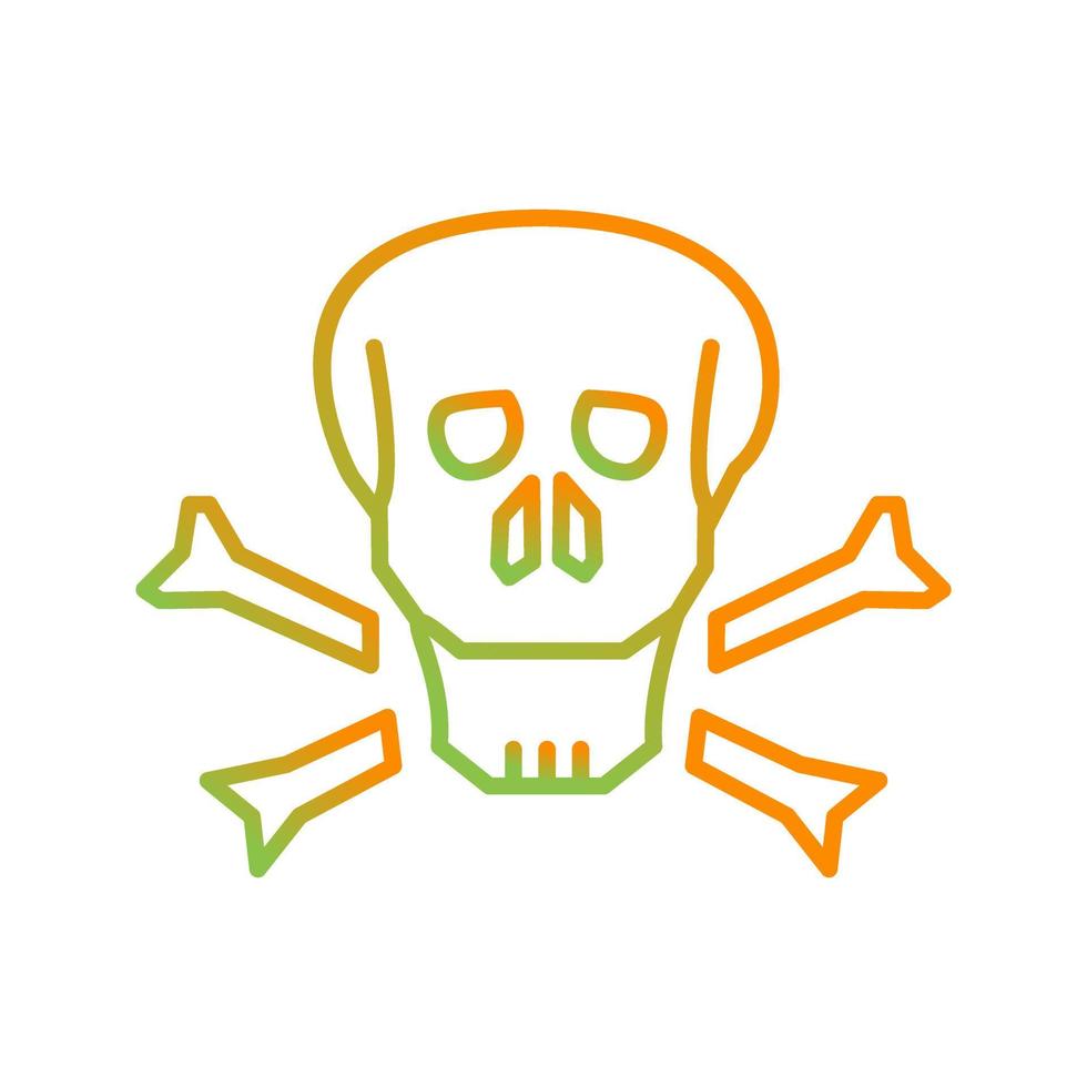 Pirate Skull Vector Icon