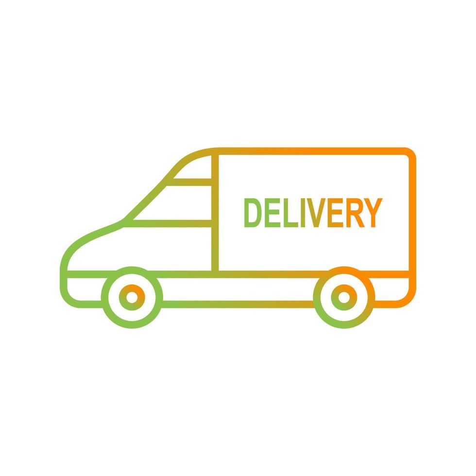 Delivery Car Vector Icon