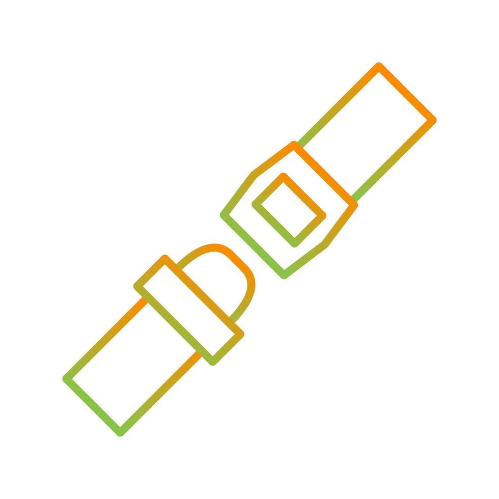 Seat Belt Vector Icon