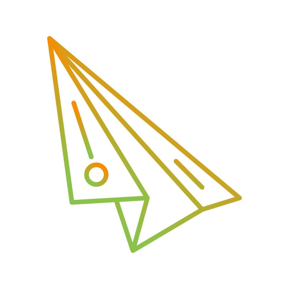 Paper Plane Vector Icon