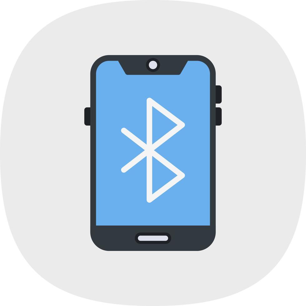 diseño de icono de vector de bluetooth