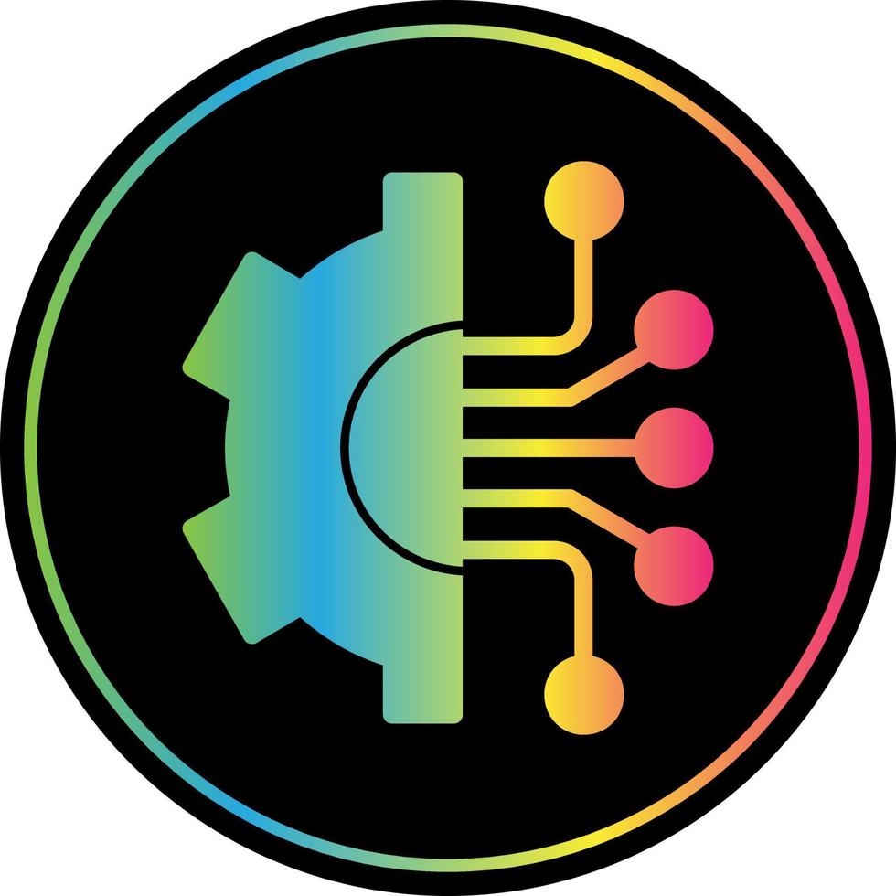Deep Learning Vector Icon Design