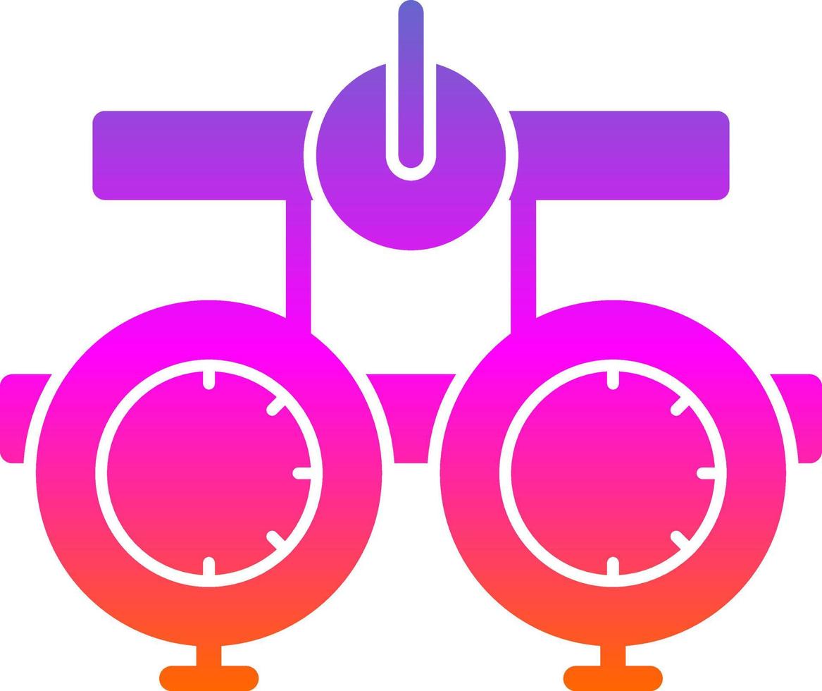 Optometrist Vector Icon Design