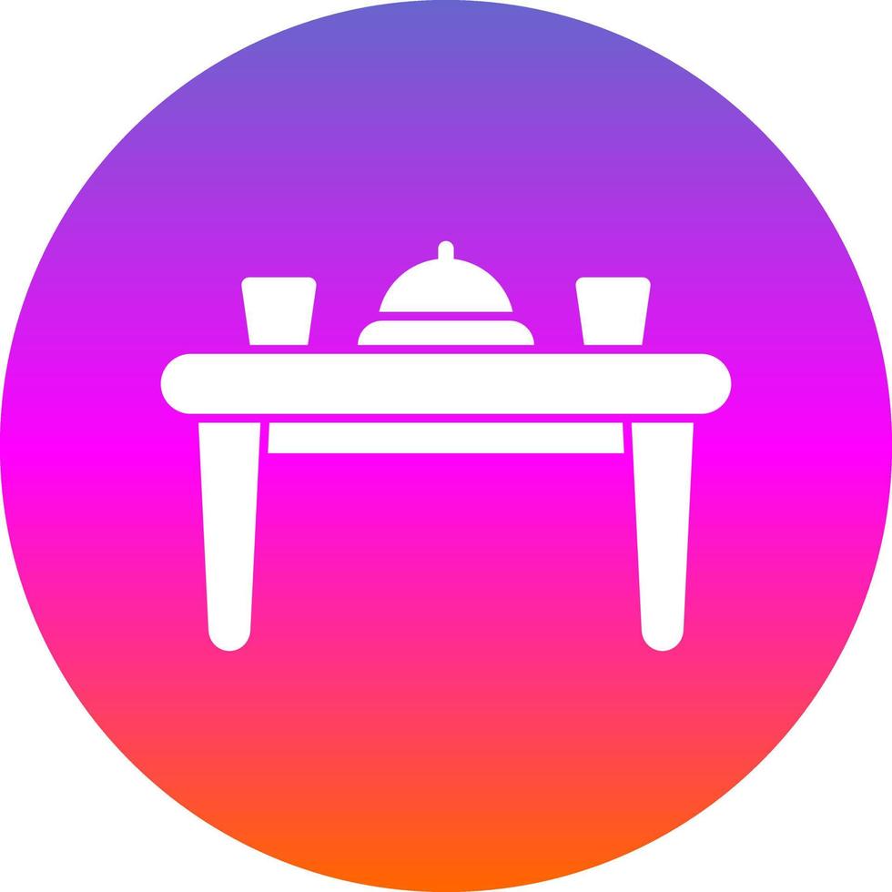 Table Vector Icon Design